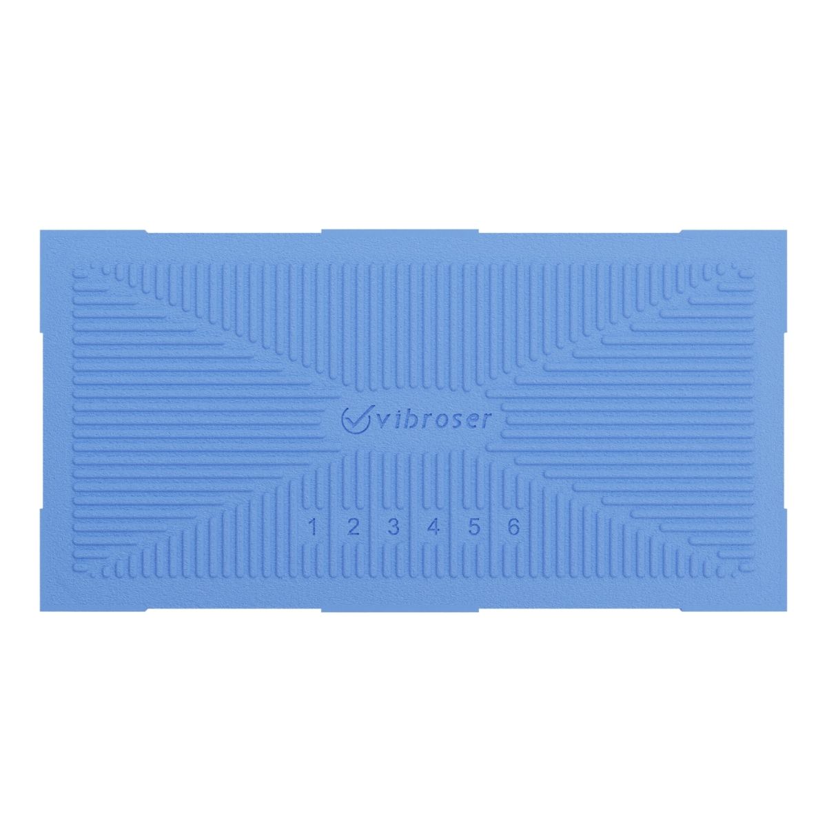 Le carreau antiacide 100×200 bleu