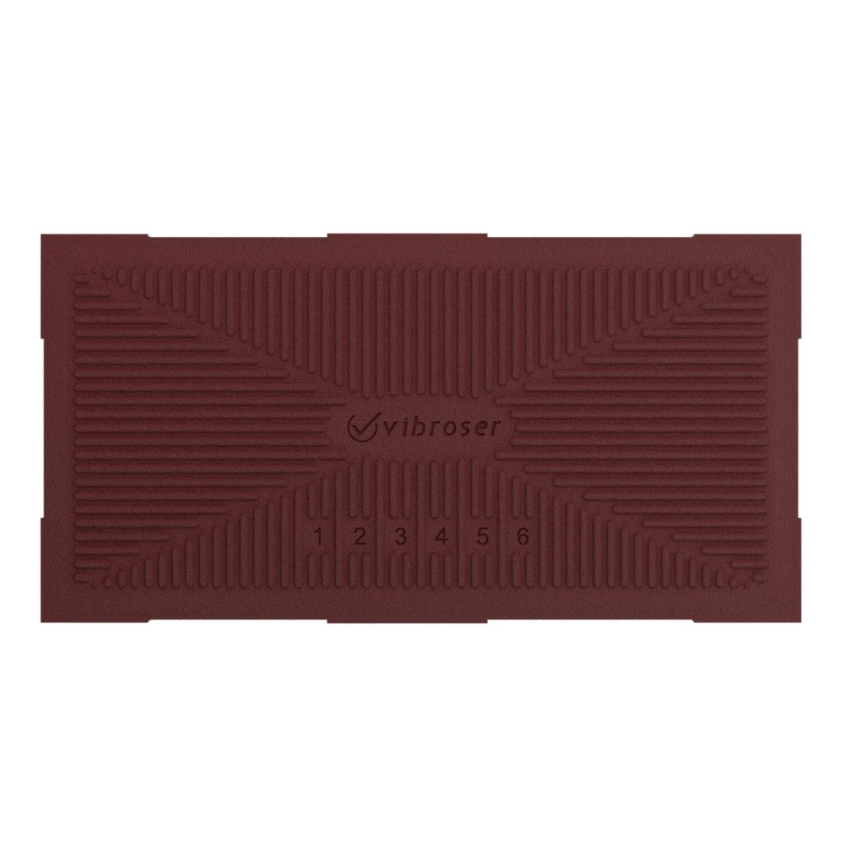 Le carreau antiacide 100×200 bordeaux