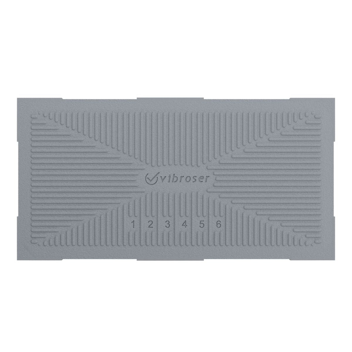 Le carreau antiacide 100×200 gris moyen