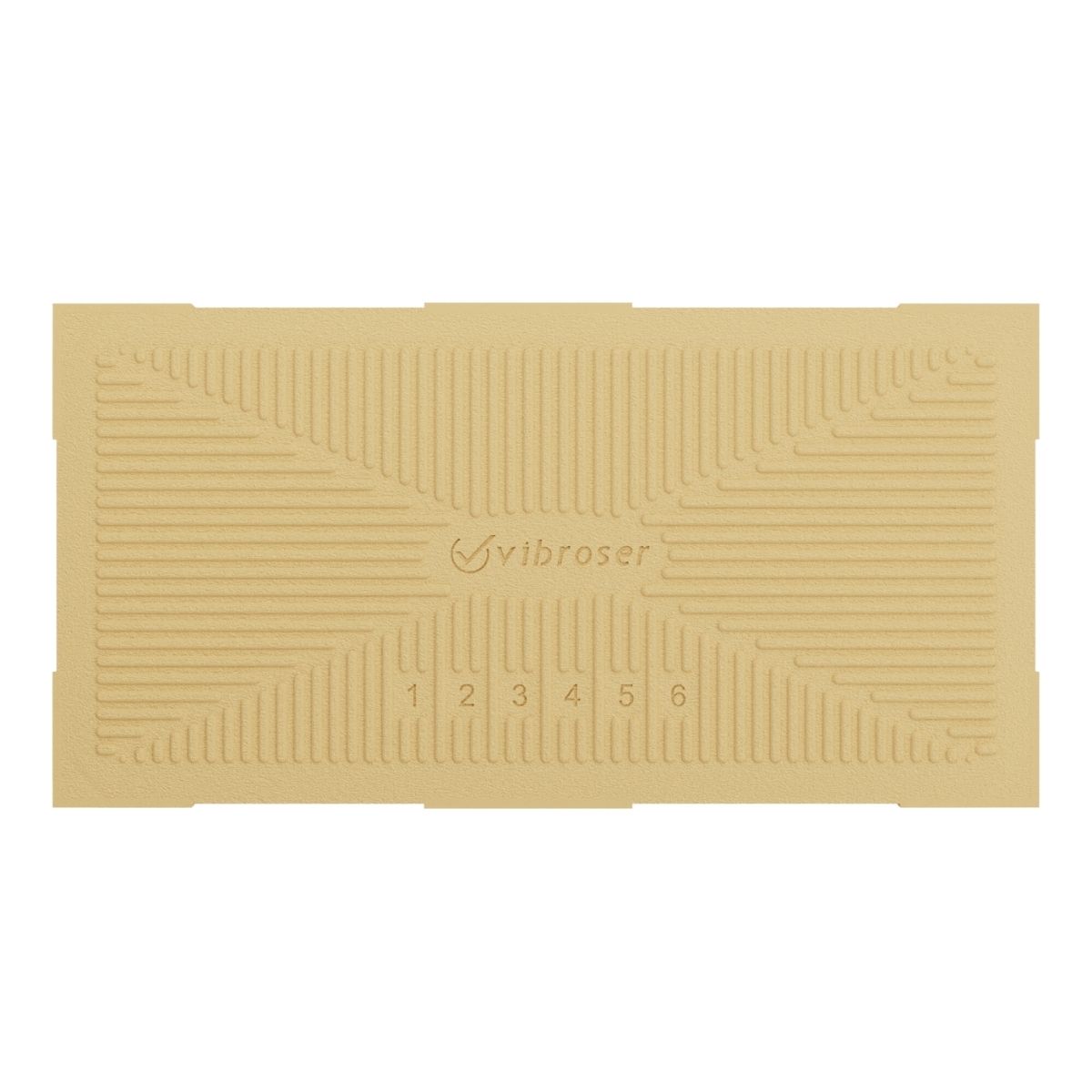 Кислотоупорная плитка 100x200 Горчично-желтая
