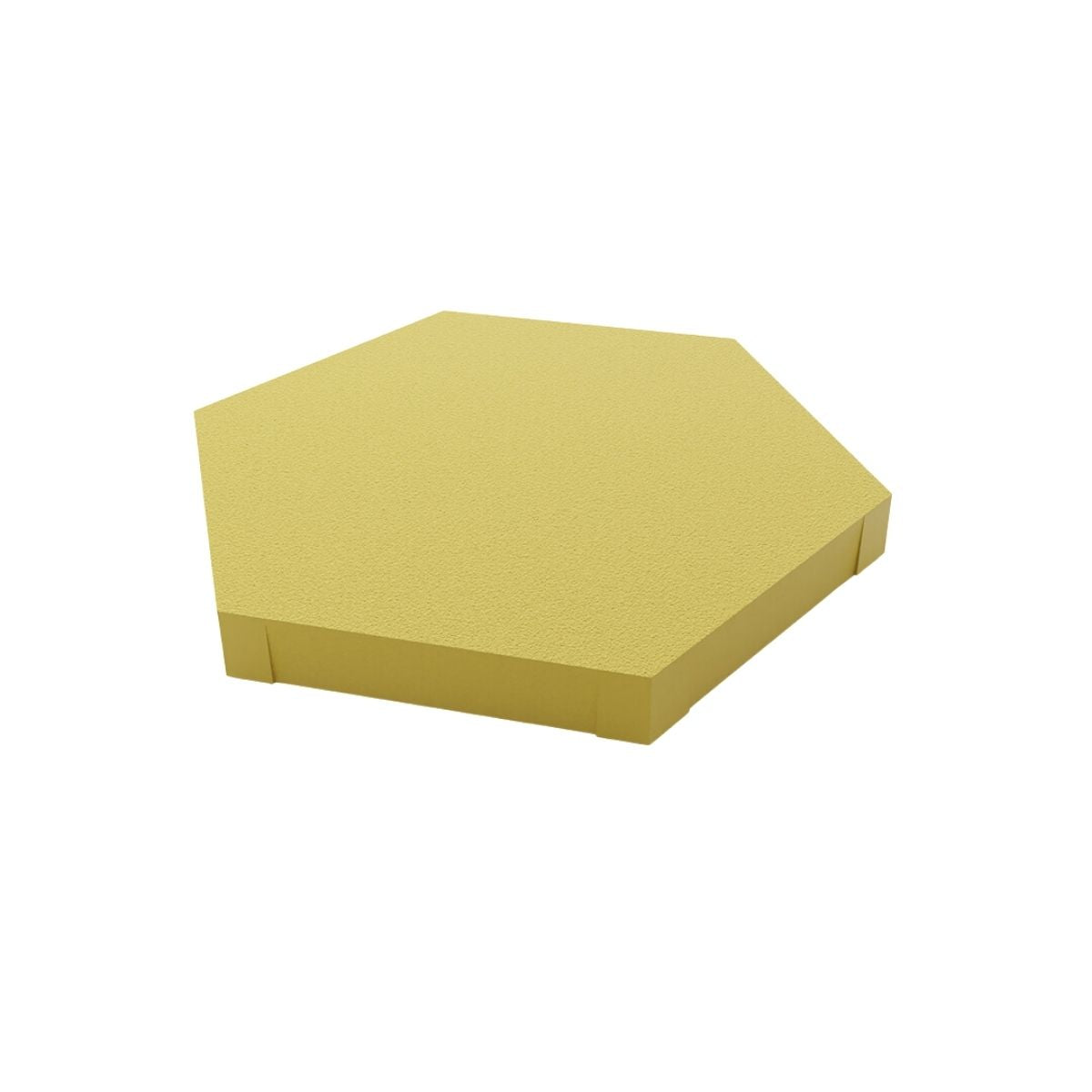 Hexagon Acid Proof Tile 100×116 Traffic Yellow
