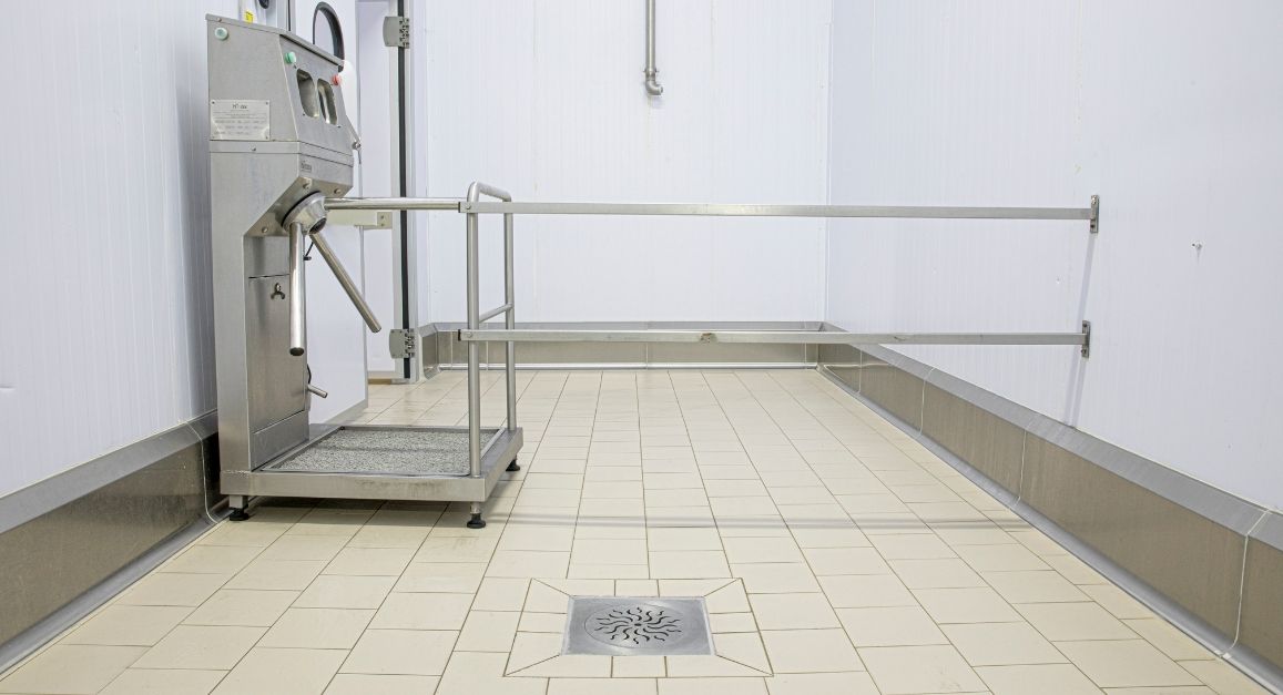 Stainless Steel Kerb, Flooring Edge 765x1000x50mm