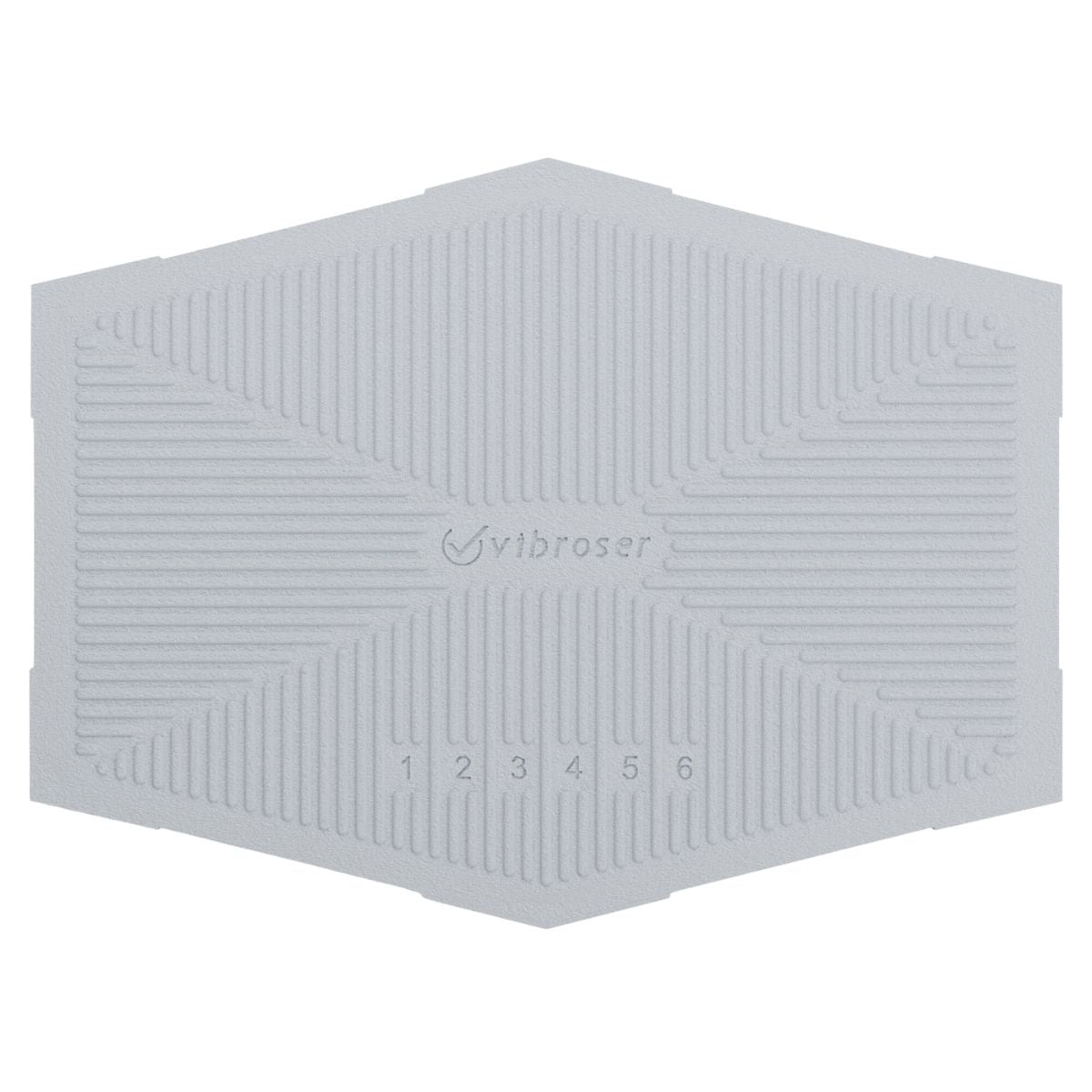 Kilitli Antiasit Karo 100x150 Açık Gri