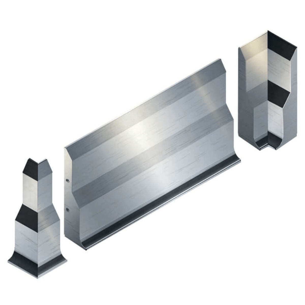 Paslanmaz Bordür Kaplama Önü 515x1000x50Z215mm