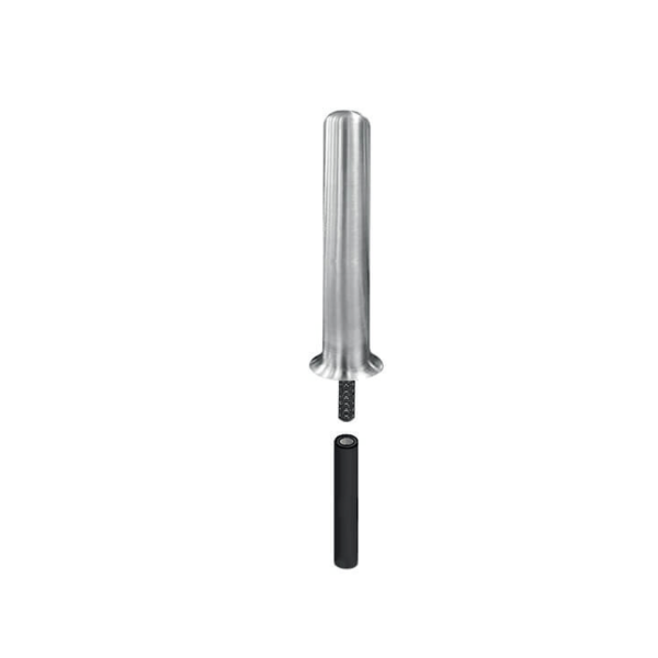 Borne amovible en acier inoxydable 500mm