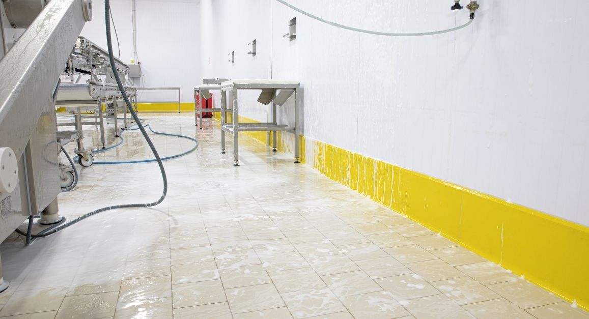 Hygienic Kerb, Flooring Edge 305x770x50mm