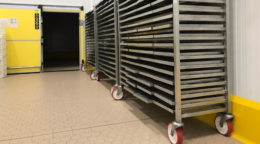 Hygienic Kerb, Flooring Edge 405x770x50mm