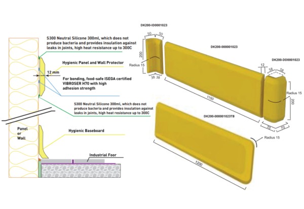 Wall Protector 200x1200x12mm