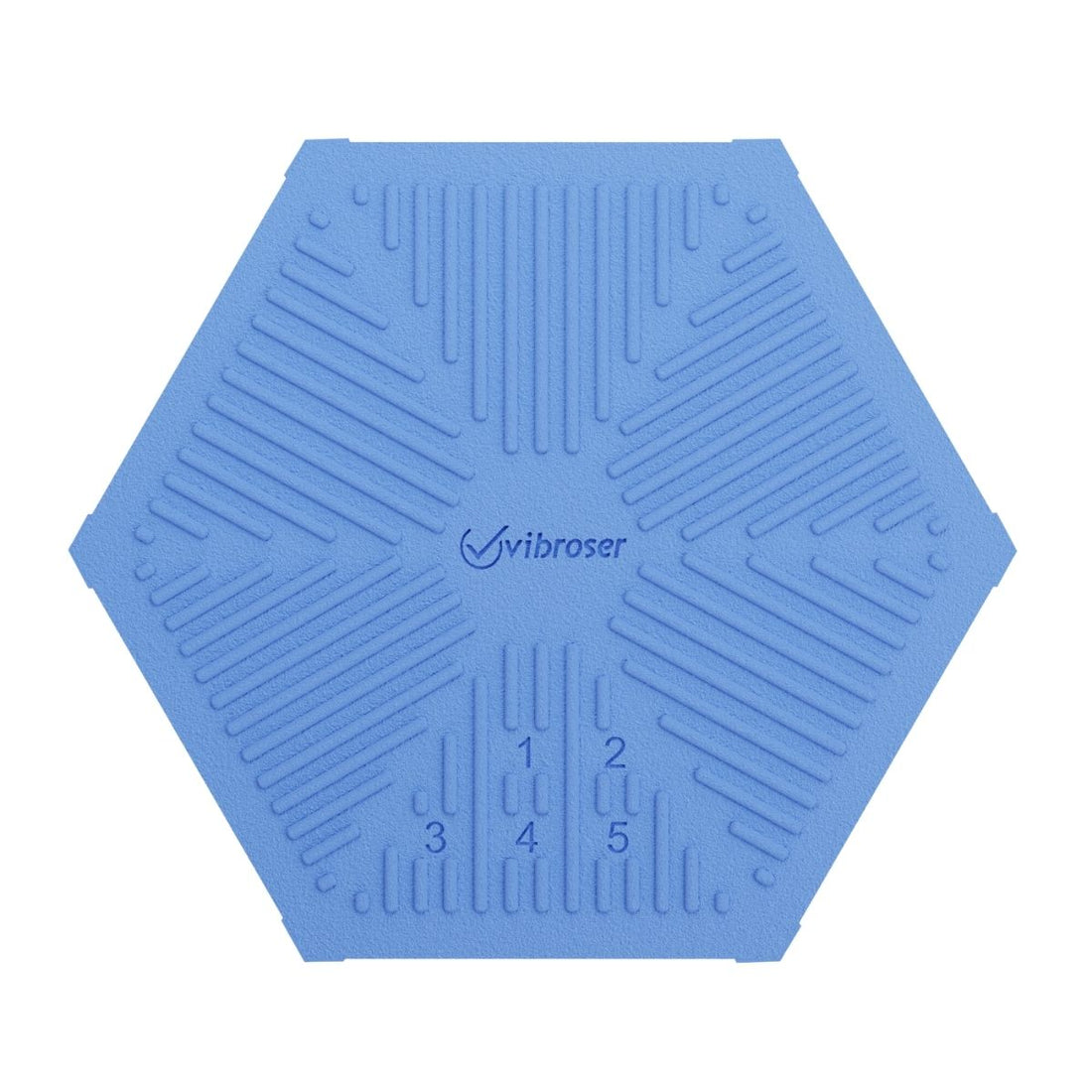 Hexagon Acid Proof Tile 150×175 Blue