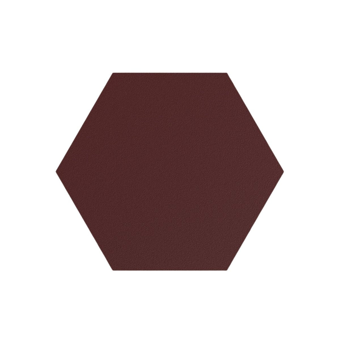 Hexagon Acid Proof Tile 100×116 Burgundy