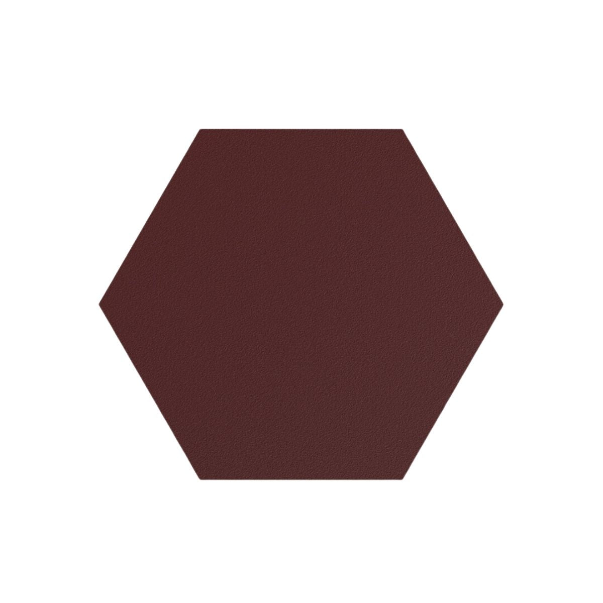 Hexagon Acid Proof Tile 100×116 Burgundy