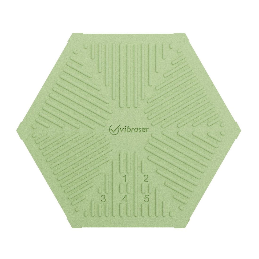 Hexagon Acid Proof Tile 150×175 Green