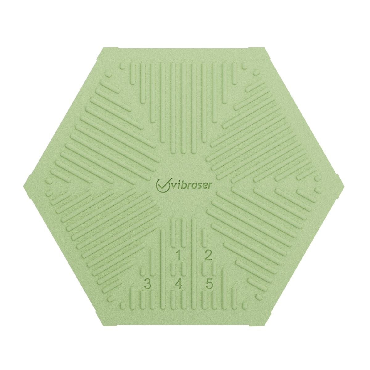 Hexagon Acid Proof Tile 150×175 Green