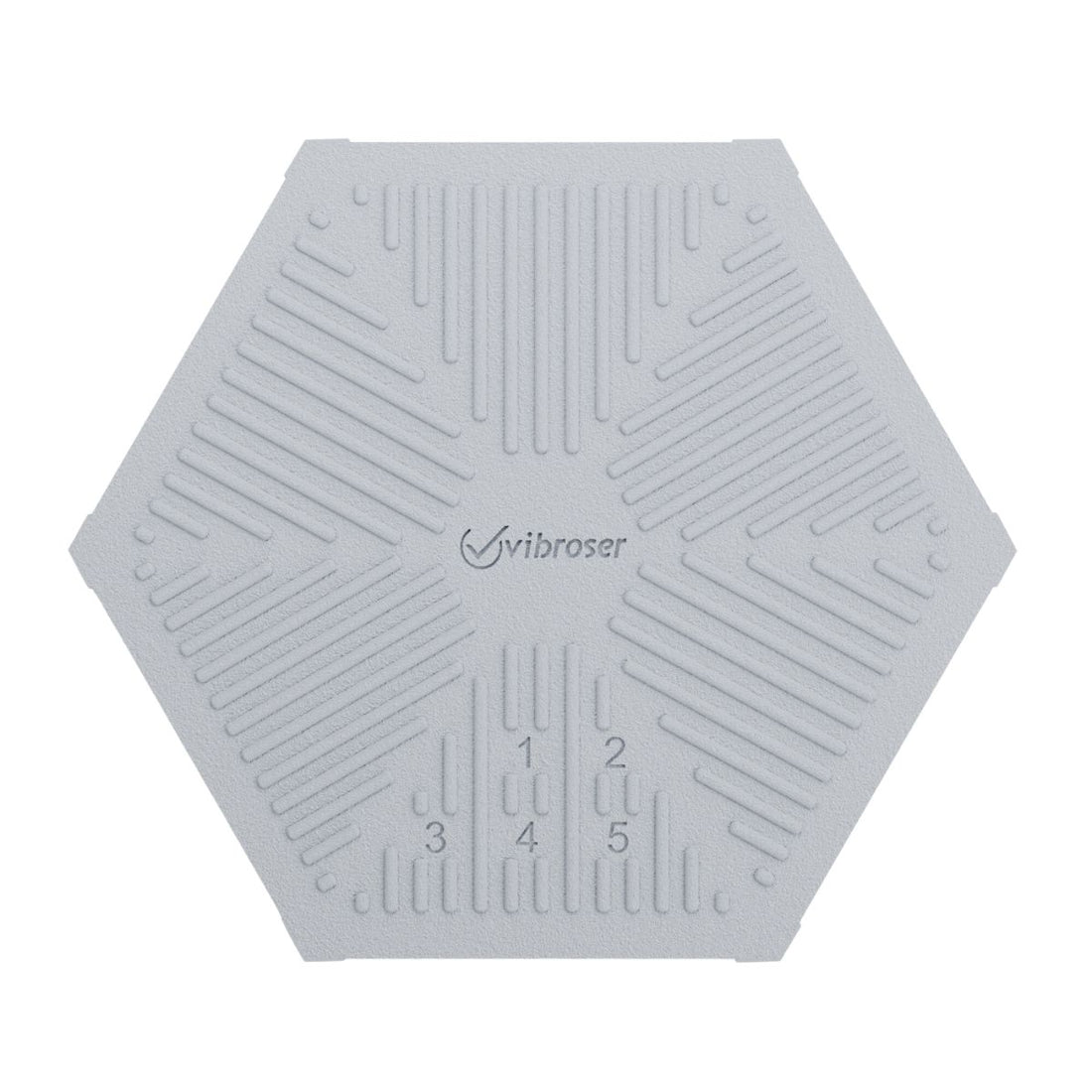 Hexagon Acid Proof Tile 150×175 Light Grey