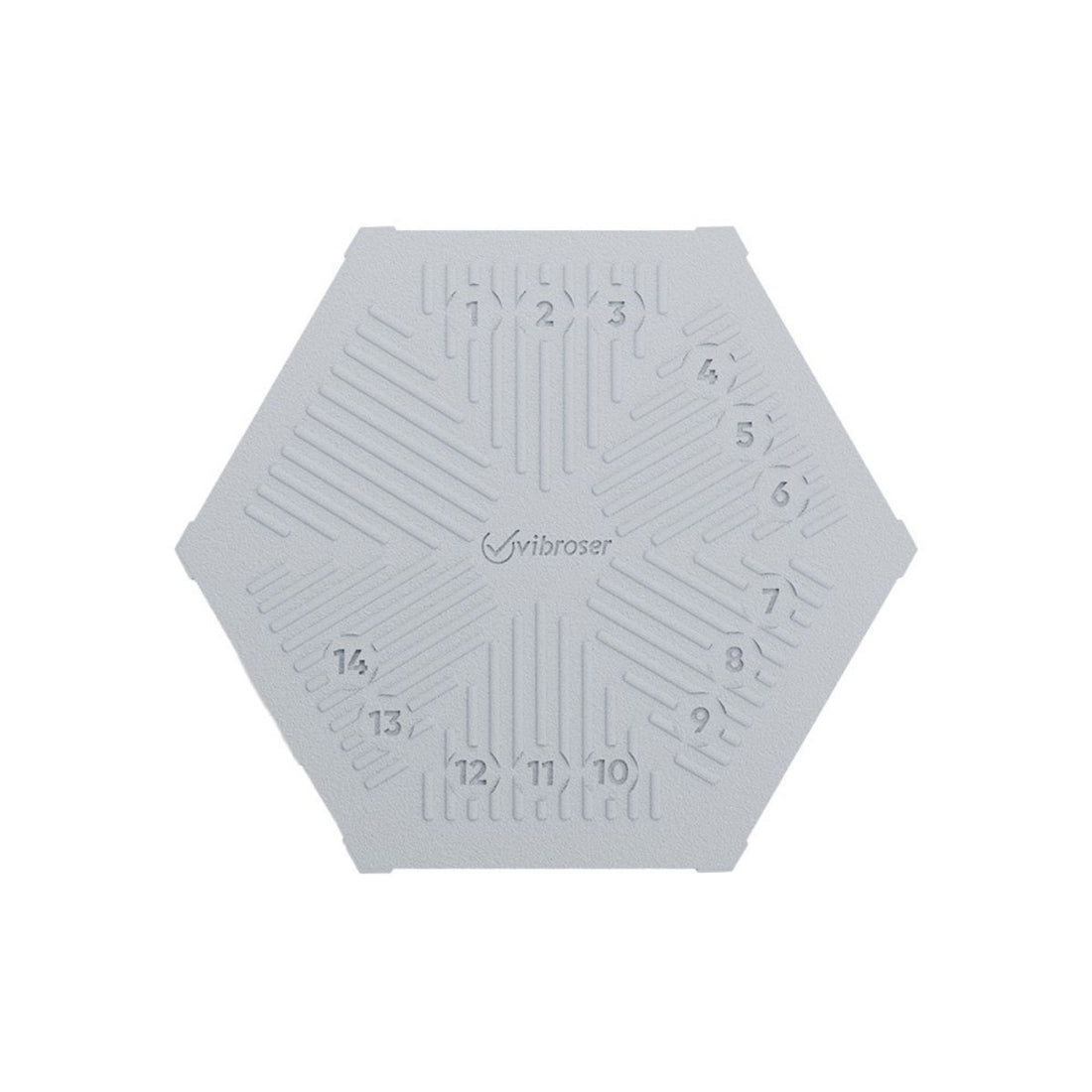 Hexagon Acid Proof Tile 100×116 Light Grey