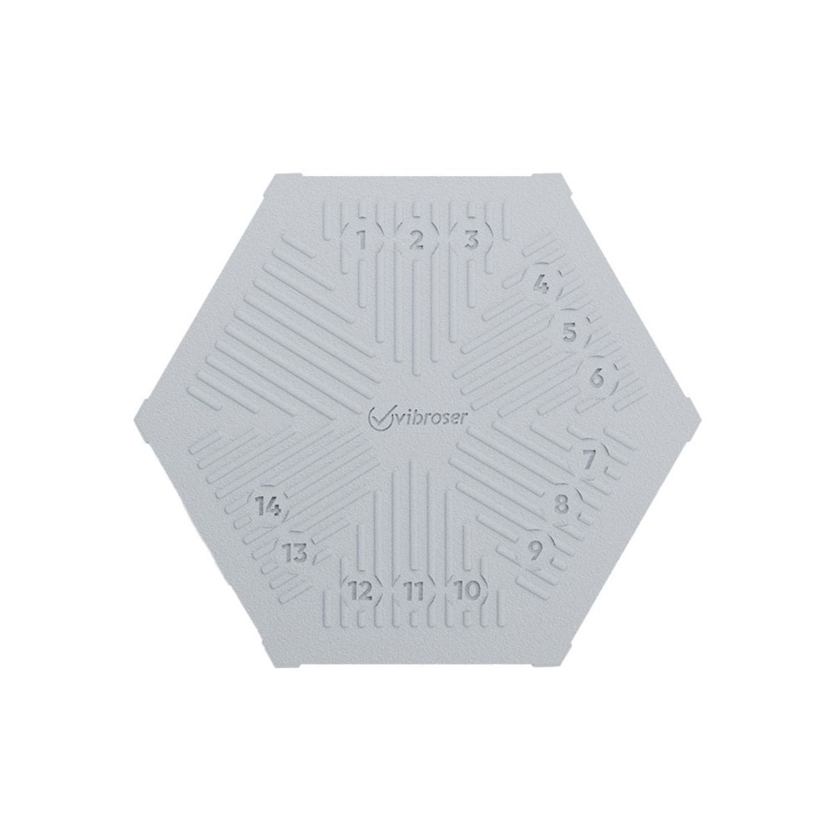 Hexagon Acid Proof Tile 100×116 Light Grey