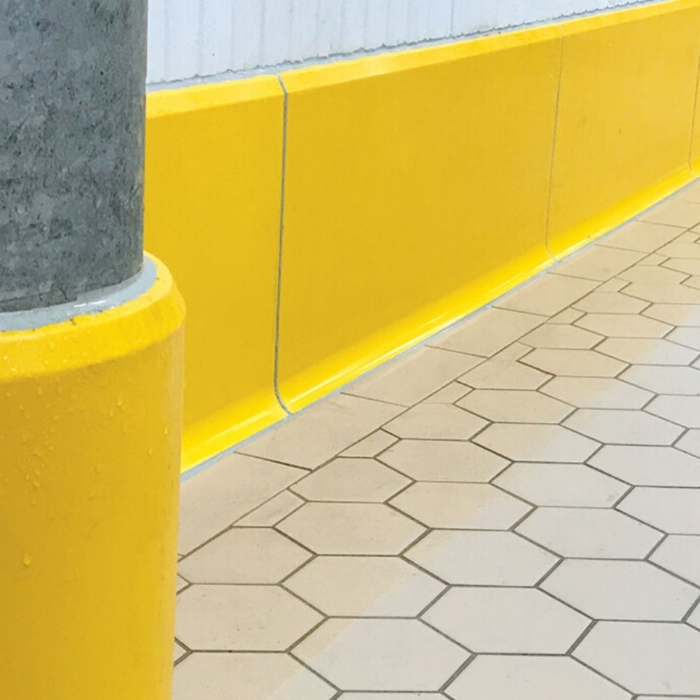Hijyenik Yuvarlak Kolon Süpürgelik 300×170 mm