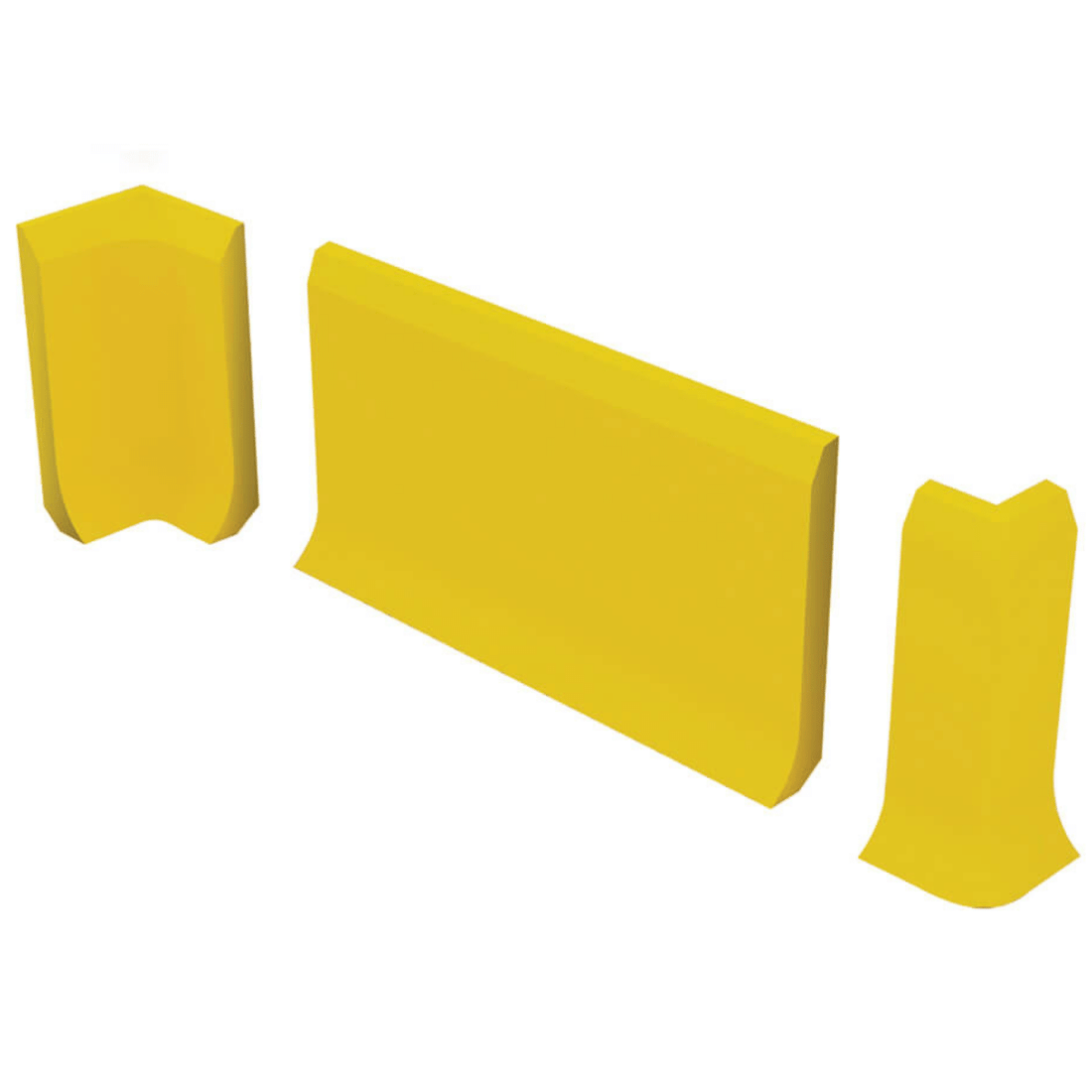 Hijyenik Süpürgelik Kaplama Önü 165x1000x13mm