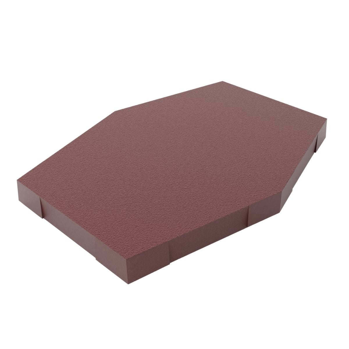 Interlocking Acid Proof Tile 100X150 Burgundy