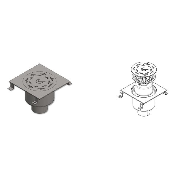 Paslanmaz Yer Süzgeci, Plakalı WPAC-3-5-F-11-U