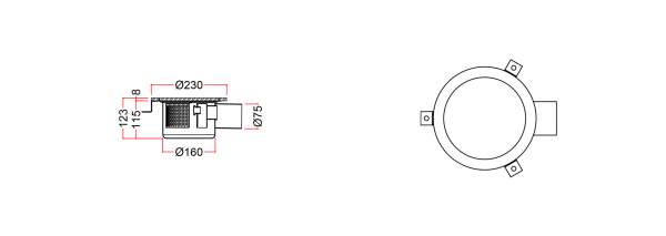 Stainless Steel Floor Sink, Circular Aseptic WSYC-23C-F-75-0