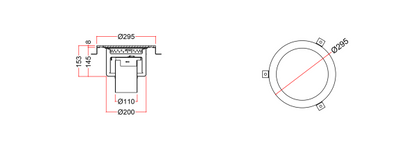 Stainless Steel Floor Sink, Circular Aseptic WSAC-30C-F-11-0