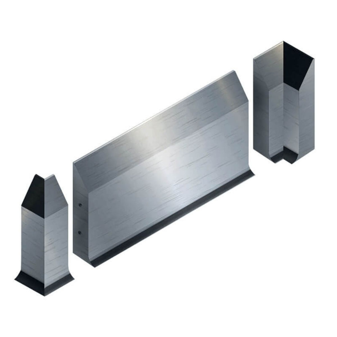 Paslanmaz Bordür Kaplama Üstü 500x1000x100mm