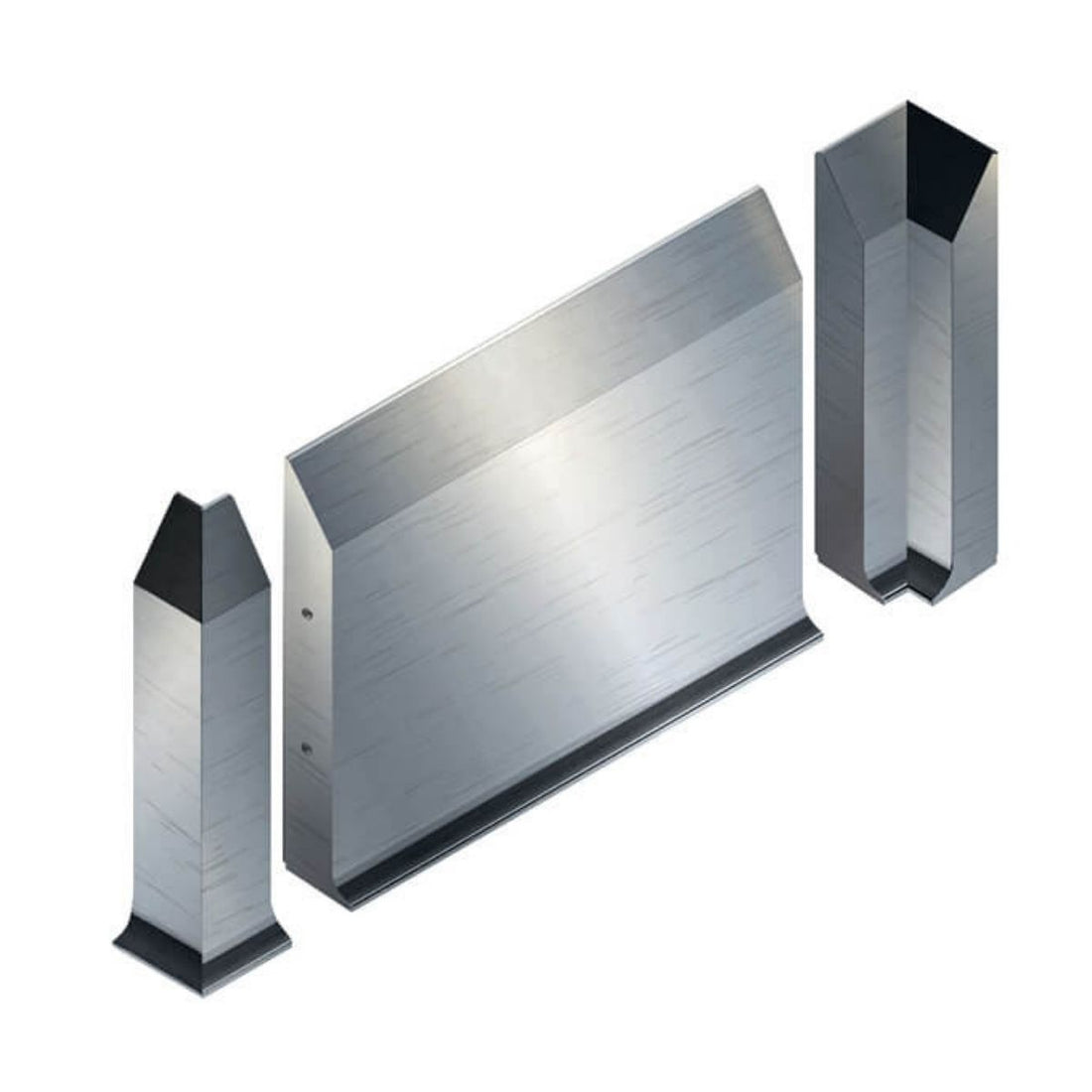 Paslanmaz Bordür Kaplama Üstü 750x1000x100mm