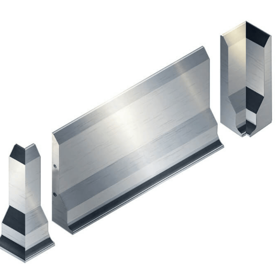 Paslanmaz Bordür Kaplama Önü 515x1000x50Z115mm