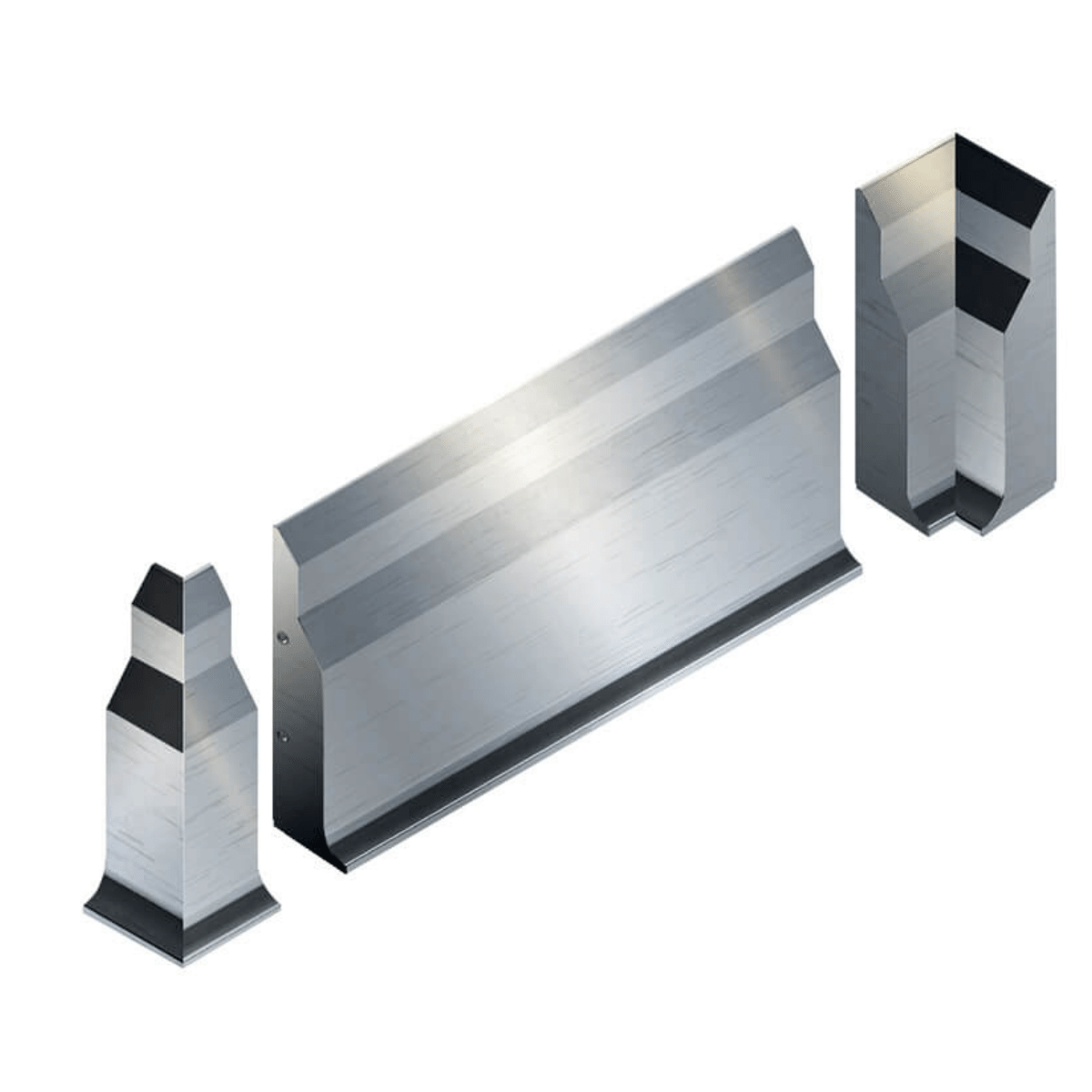 Stainless Steel Kerb, Flooring Edge 515x1000x50/Z315mm