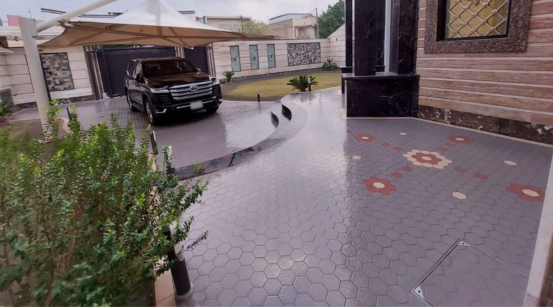 Altıgen Antiasit Karo 100×116 Orta Gri