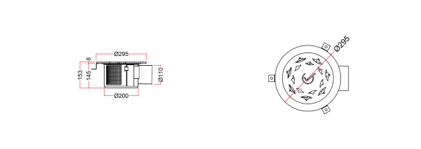 Stainless Steel Floor Sink, Circular Grating WPY-3C-8-F-11-U