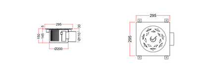 Paslanmaz Yer Süzgeci, Plakalı WPYC-3-5-F-11-U