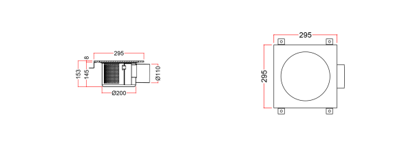 Stainless Steel Floor Sink, Aseptic WSYC-30-F-11-00