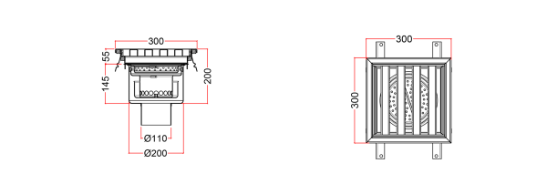 Stainless Steel Floor Sink, With Tray WTAC-30P-F-11-U