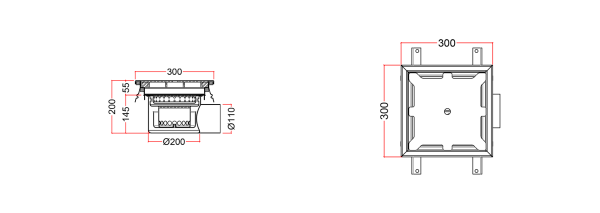 Stainless Steel Floor Sink, With Tray WTYC-30P-F-11-K