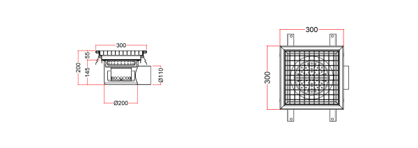 Stainless Steel Floor Sink, With Tray WTYC-30P-F-11-T