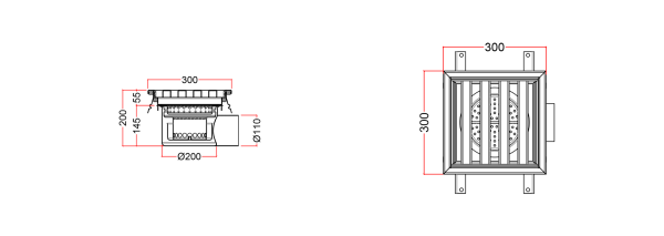 Stainless Steel Floor Sink, With Tray WTYC-30P-F-11-U