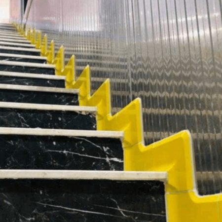 Hygienic Stairs Skirting 100x10mm