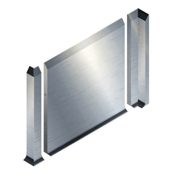 Stainless Steel Kerb, Flooring Edge 1015x1000x50