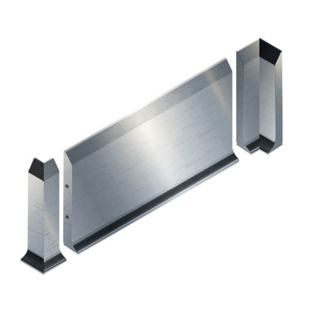 Stainless Steel Kerb, Flooring Edge 515x1000x50mm