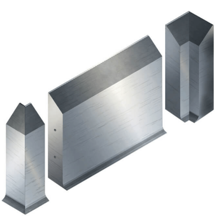 Stainless Steel Kerb, Flooring Edge 765x1000x150mm