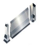 Stainless Steel Kerb, Flooring Edge 765x1000x50Z115mm