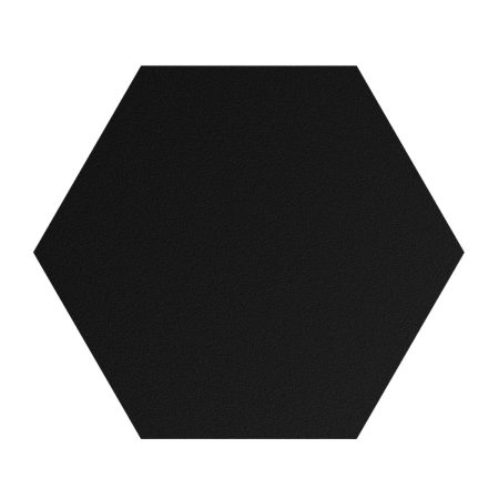 Altıgen Antiasit Karo 150×175 Siyah