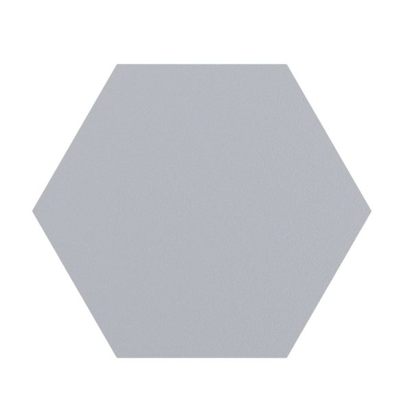Carreau hexagonal antiacide 150×175 gris clair (1)