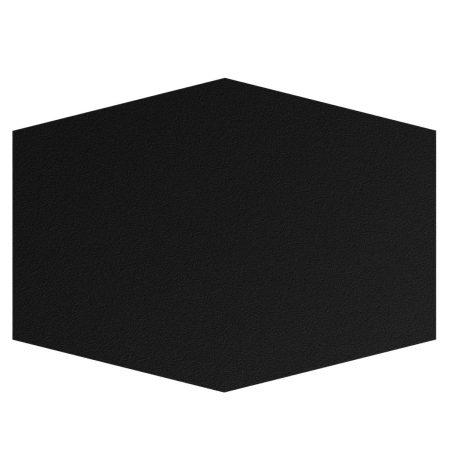 Le carreau à emboîtement antiacide 100x150 noir
